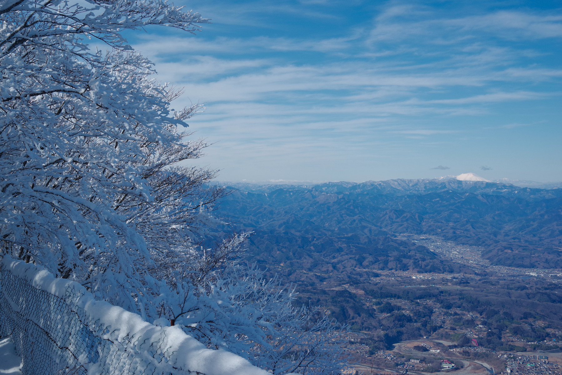 【雨にうたえば：番外編】雪に躍る森の風景 ─ 埼玉県武甲山（秩父市・横瀬町）の写真